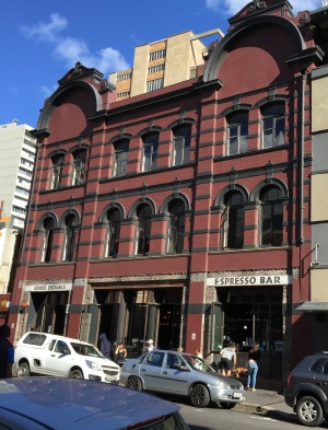 Truth Coffee Shop building front in Cape Town.