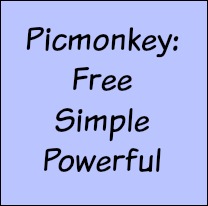 Picmonkey is free, simple and powerful.